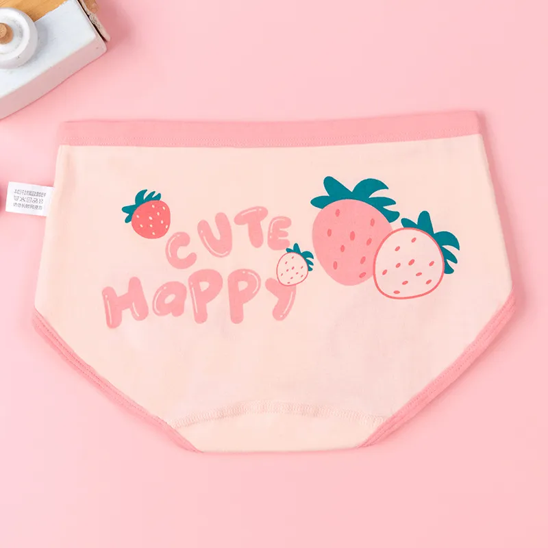 Kids Girls Fashion Cute Printed Cotton Panties Pajamas