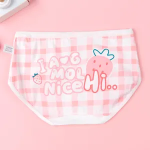 Kids Girls Fashion Cute Printed Cotton Panties Pajamas