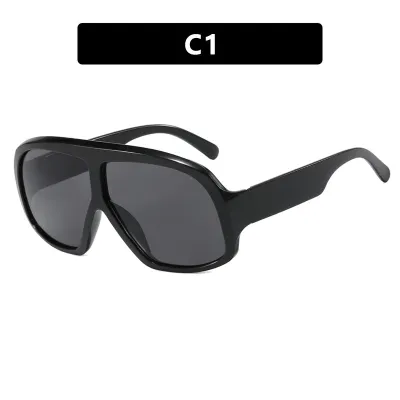 Women Fashion Casual Oversized Frame Sunglasses