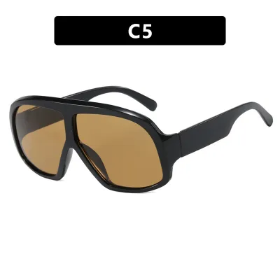 Women Fashion Casual Oversized Frame Sunglasses