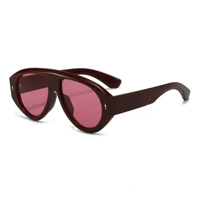 Women Fashion Casual Aviator Large Frame Sunglasses
