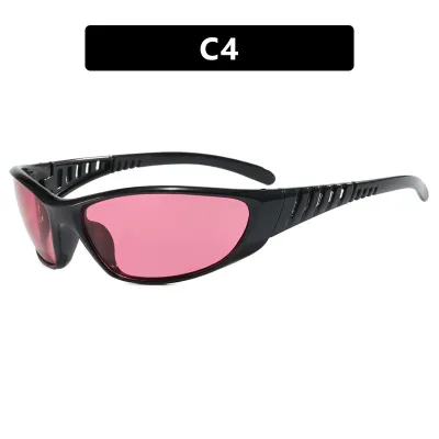 Women Fashion Casual Retro Alien Mirror Sunglasses