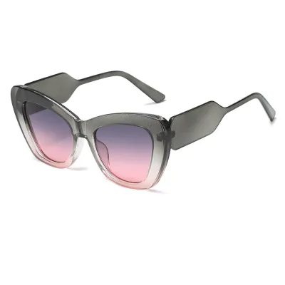 Women's Fashion Casual Cat Eye Large Frame Sunglasses