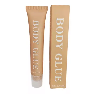 Body Glue Transparent Gentle Quick-Drying Long-Lasting Waterproof Non-Slip Body Adhesive 20Ml