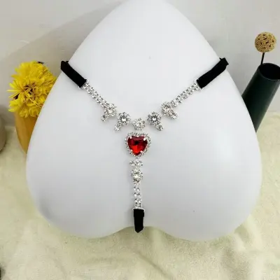 Women Fashion Sexy Rhinestone Body Chain