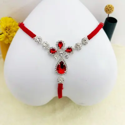 Women Fashion Sexy Rhinestone Body Chain