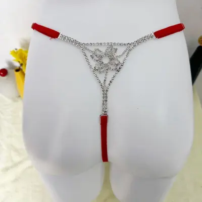 Women Fashion Sexy Rhinestone Body Chain