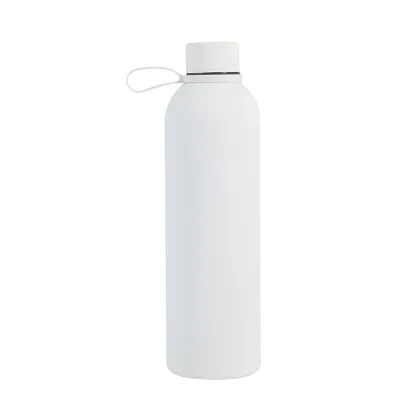 Fashion Rubber Paint Sports Double Layer Vacuum 304 Stainless Steel Cup