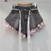 Black Pink Flower