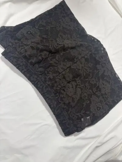 Women Fashion Sexy Solid Color Lace Tight Pants