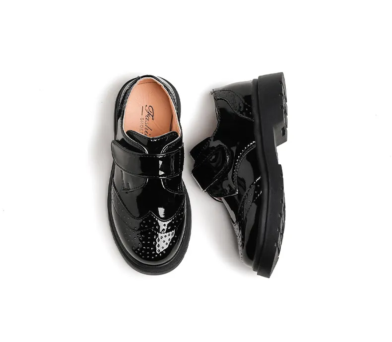 Kids Boys' Fashion Casual Soft-Soled Synthetic Leather Shoes