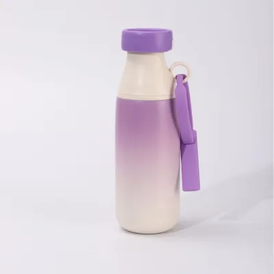 Fashion Creative Dopamine Gradient Insulated Travel Thermos 520ml Stainless Steel Water Bottle