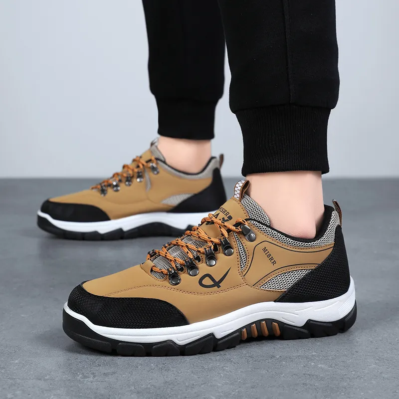 Men Fashion Casual Spring Breathable Lace-Up Sneakers