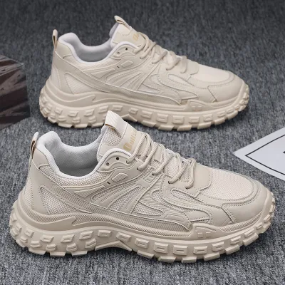 Men Fashion Casual Mesh Breathable Wear-Resistant Sneakers