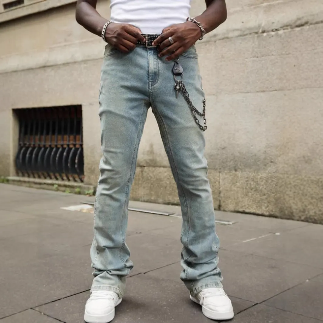 Men's Fashion Casual Straight Denim Jeans