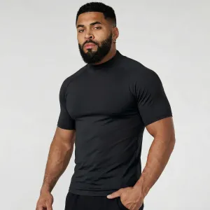 Men Fashion Casual Summer Thin Breathable Round Neck Short Sleeve T-Shirt
