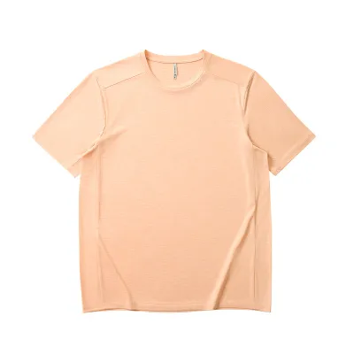 Men's Casual Quick-Dry Solid Color Short-Sleeve T-Shirt