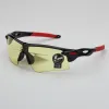 Black Frame Red Leg Night Vision Lenses