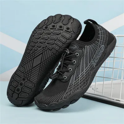 Men's Casual Breathable Non-Slip Quick-Drying Hiking Wading Shoes Low Top