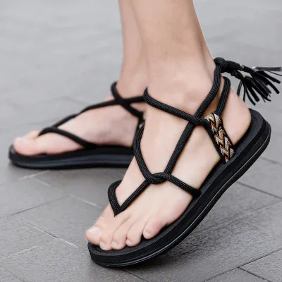 Men Casual Summer Thin Strap Flip-Flap Sandals