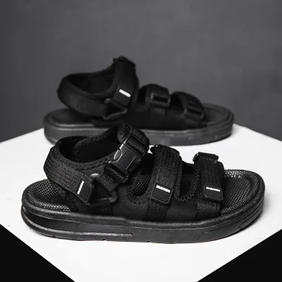 Men'S Fashion Casual Solid Color Non-Slip Breathable Beach Sandals