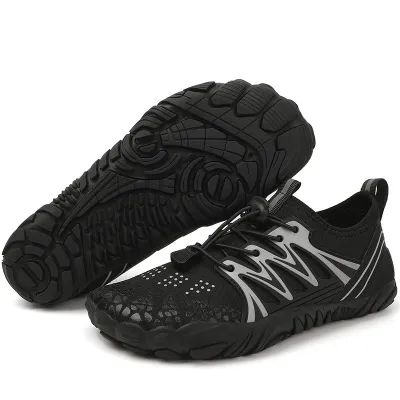 Men's Fashion Casual Breathable Non-Slip Quick-Drying Hiking Wading Shoes Low Top