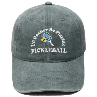 Fashion Casual Washed Peak Ball Embroidered Baseball Cap