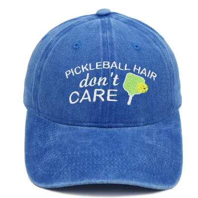 Fashion Casual Peak Ball Embroidered Washed Baseball Cap