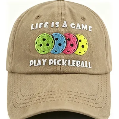 Fashion Casual Washed Peak Ball Embroidered Adjustable Baseball Cap