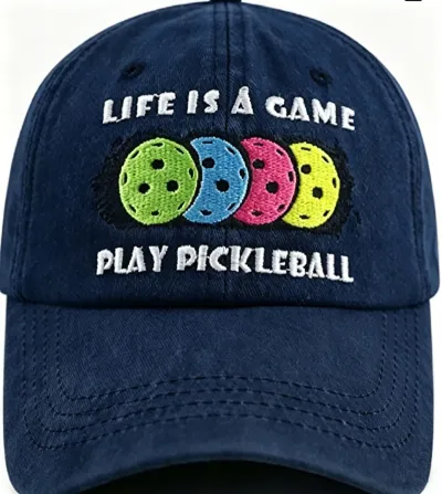 Fashion Casual Washed Peak Ball Embroidered Adjustable Baseball Cap