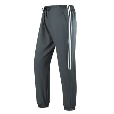 Men Fashion Casual Summer Ice Silk Breathable Quick-Dry Pants