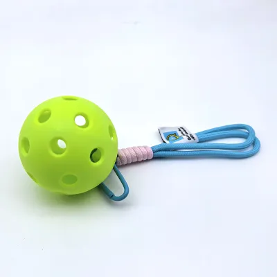 Fashion Solid Color Pickleball Pendant Keychain TPE Zinc Alloy 40 Holes 26 Holes Mini Racket