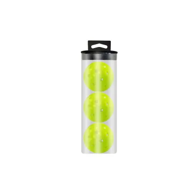 Fashion 40-Hole Professional Resistance Training Plastic Pickleball 3pcs-Set