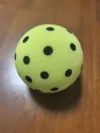 Neon Green Black Dot