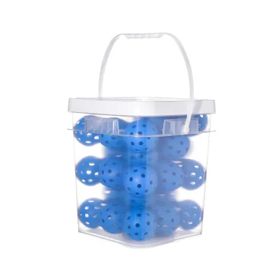 Fashion Solid Color 40 Holes 74mm Pickleball 36pcs-Set