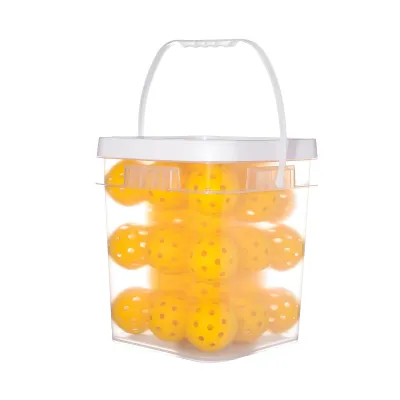 Fashion Solid Color 40 Holes 74mm Pickleball 36pcs-Set