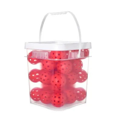Fashion Solid Color 40 Holes 74mm Pickleball 36pcs-Set