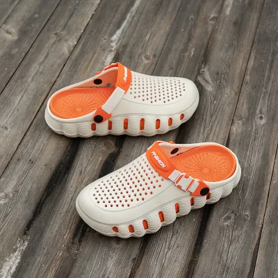 Men's Fashion Casual Non-Slip EVA Outdoor Slippers with Clasp