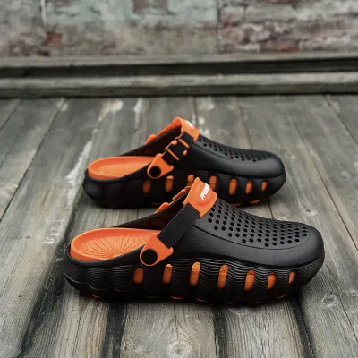 Men's Fashion Casual Non-Slip EVA Outdoor Slippers with Clasp