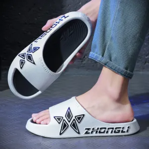 Men's Fashion Casual Thick Bottom Non-Slip Slippers
