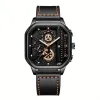 Belt-Black Belt Black Shell Rose Needle