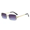 Gold Frame Dusty Blue