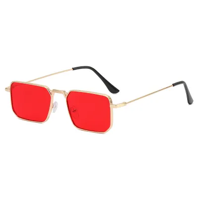 Men's Simple Anti-Blue Light Square Frame Sunglasses