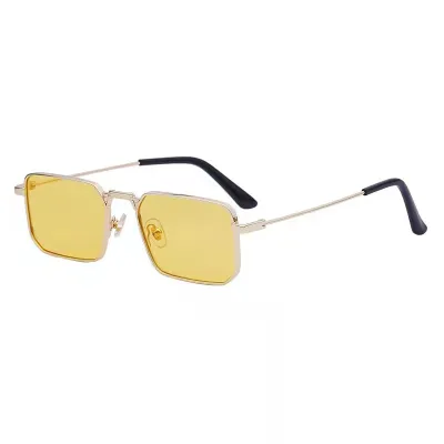 Men's Simple Anti-Blue Light Square Frame Sunglasses