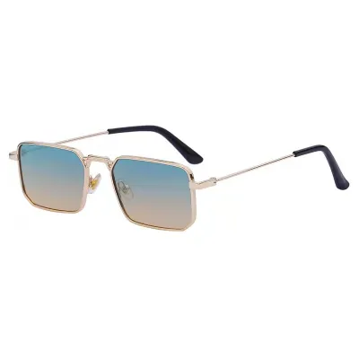 Men's Simple Anti-Blue Light Square Frame Sunglasses