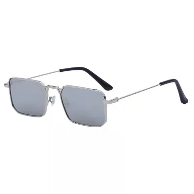 Men's Simple Anti-Blue Light Square Frame Sunglasses