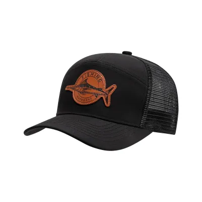 Fashion Casual Summer Solid Color Shark Label Embroidered Breathable Baseball Cap