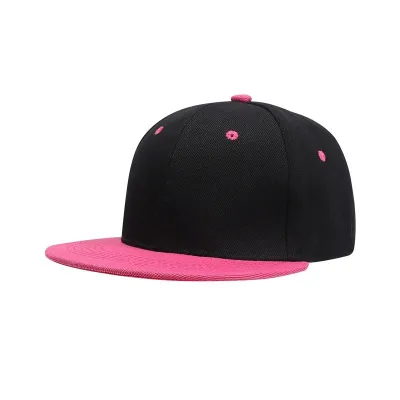 Men's Fashion Casual Color Matching Flat Brim Baseball Cap