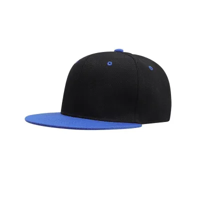Men's Fashion Casual Color Matching Flat Brim Baseball Cap