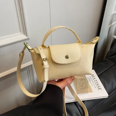 Women Fashion Casual Retro Dumpling Oxford Cloth Crossbody Bag